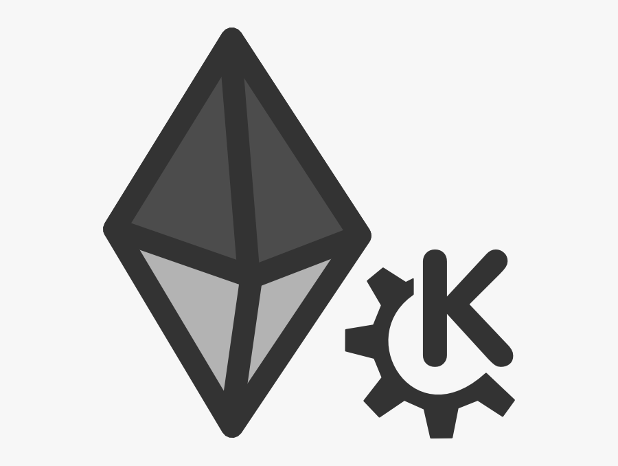 Crystal With Company Logo Svg Clip Arts - Kde Png, Transparent Clipart