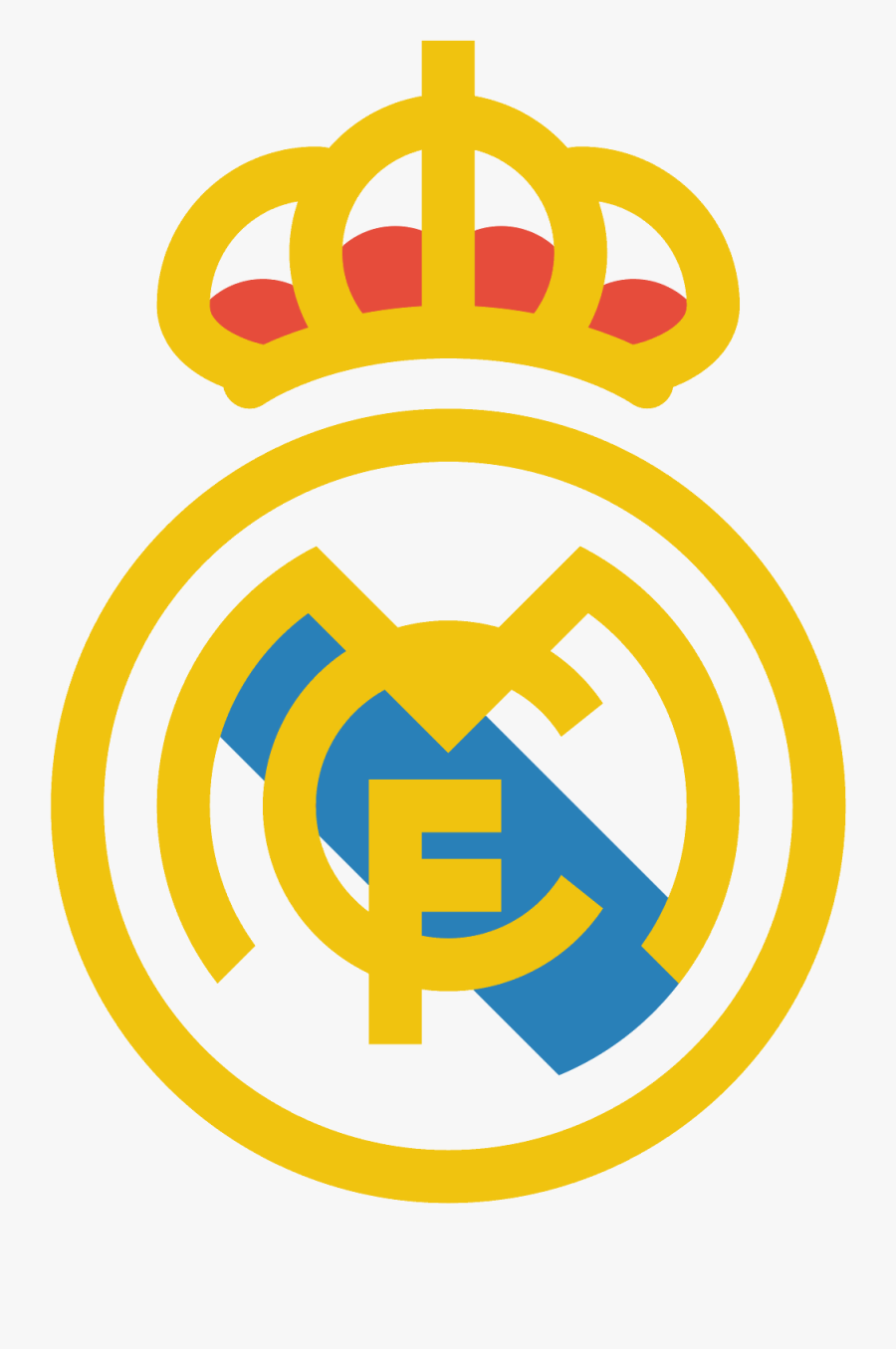 Logo Real Madrid Vector Clipart , Png Download - Logo Real Madrid Vector, Transparent Clipart