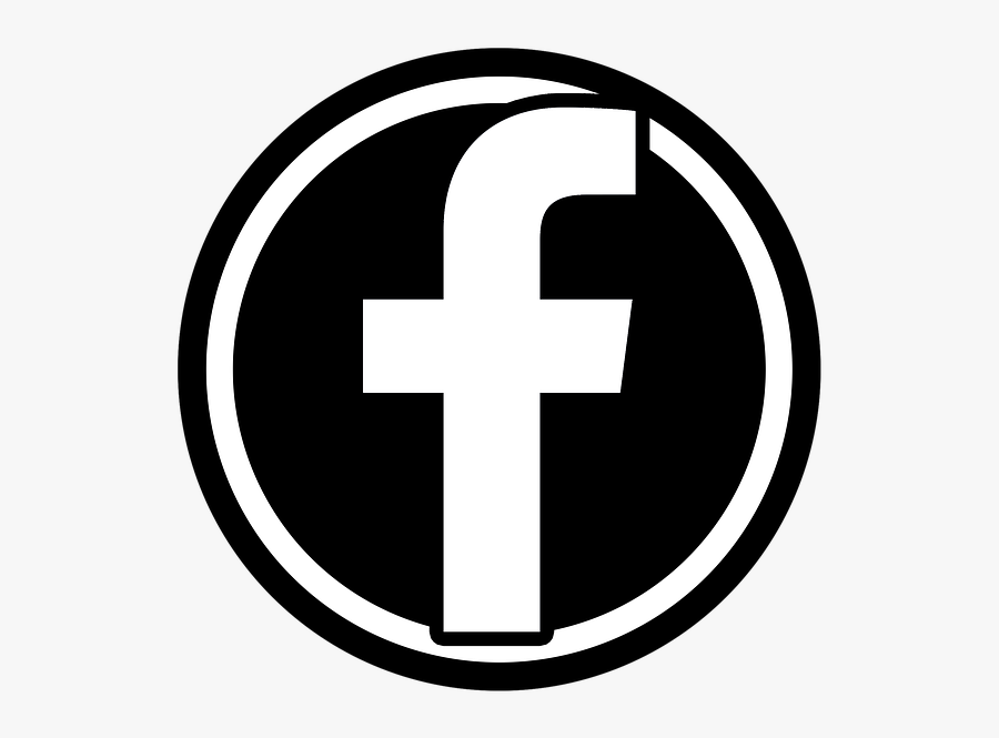 Black Facebook Logo Vector Clipart Best - Logo Circular Facebook Vector, Transparent Clipart