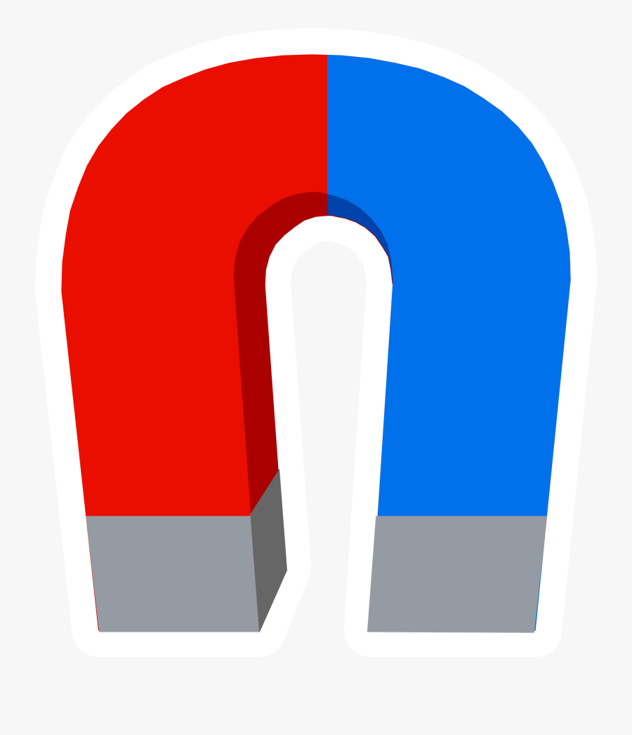 Horseshoe Magnet Clip Art, Transparent Clipart