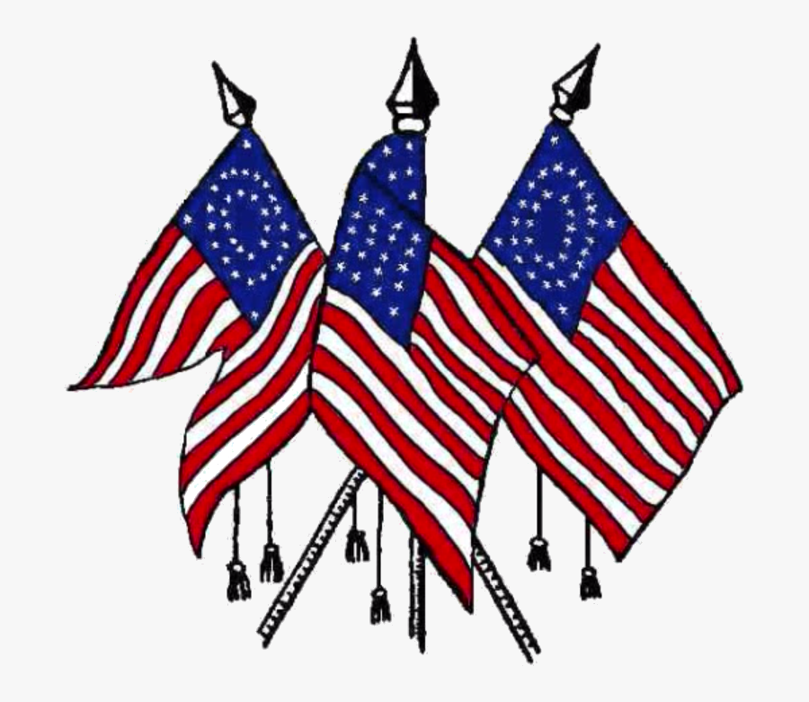 Flags Of The United States Of America In The American - Civil War Flag Png, Transparent Clipart