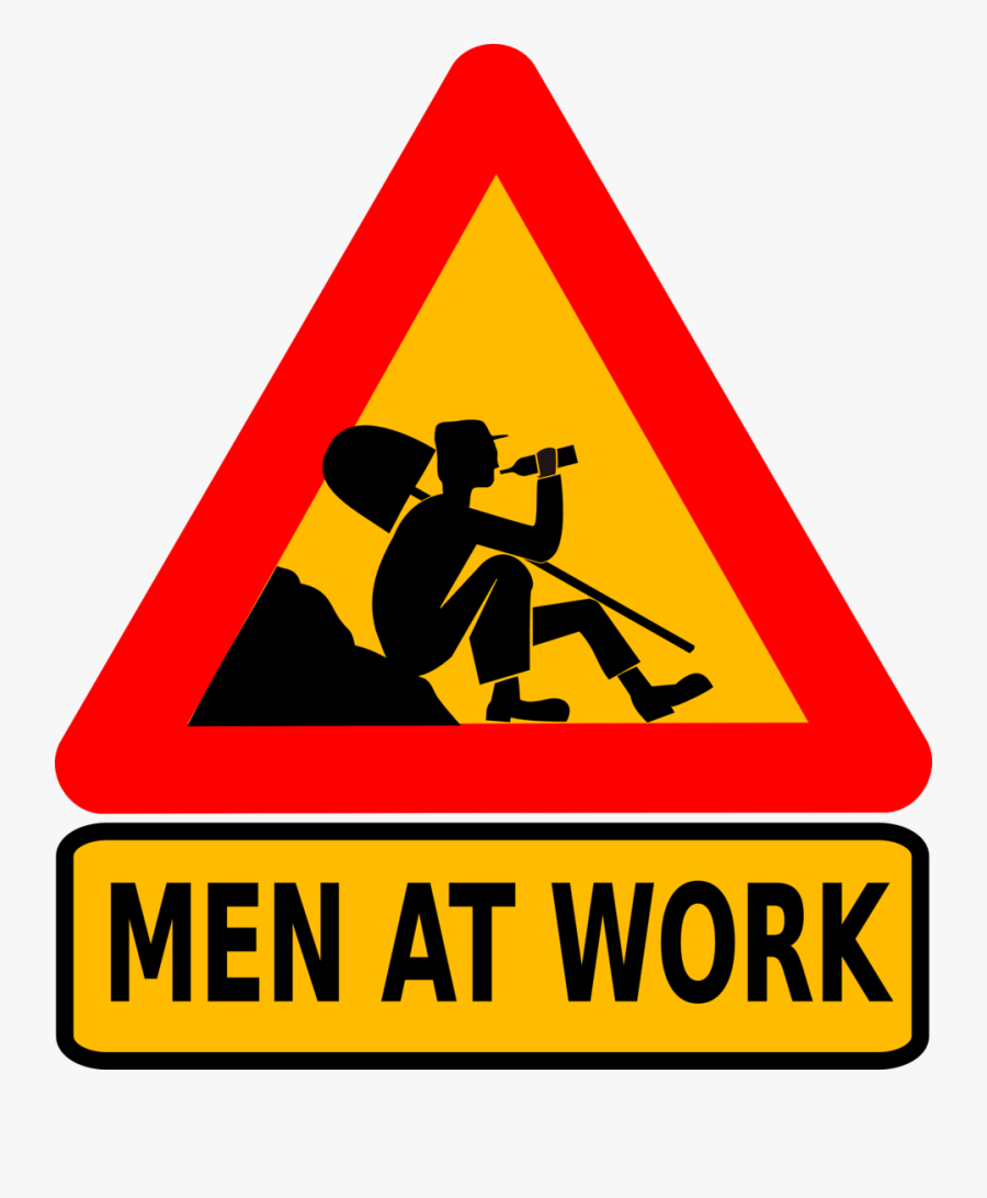 Men At Work - Men A Work, Transparent Clipart