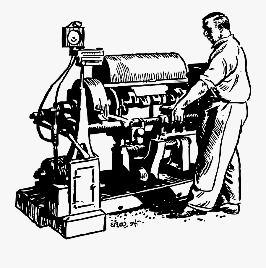 Man Working In Factory Clipart , Png Download - Working In Factory Clipart, Transparent Clipart