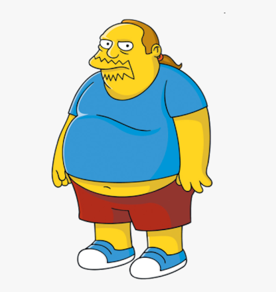 A Brief History Of Nerds In Pop Culture - Simpsons Comic Book Guy, Transparent Clipart