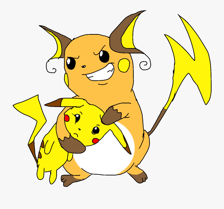 Transparent Raichu Png - Cartoon, Transparent Clipart