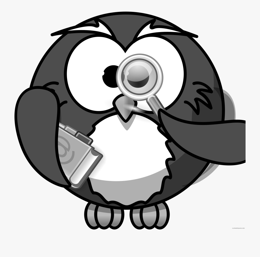 Transparent Retirement Clipart - Cartoon Owl Transparent Background, Transparent Clipart