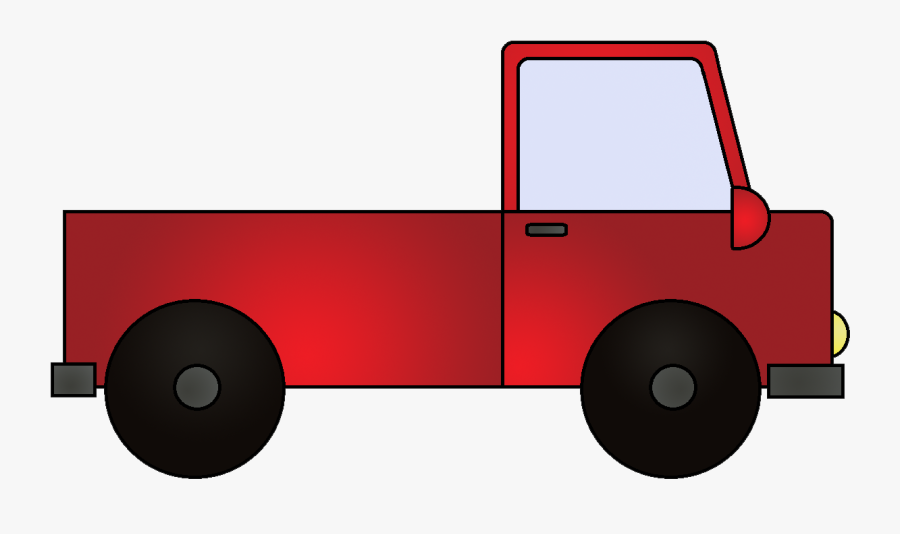 Beauty Toy Truck - Truck With Transparent Background, Transparent Clipart