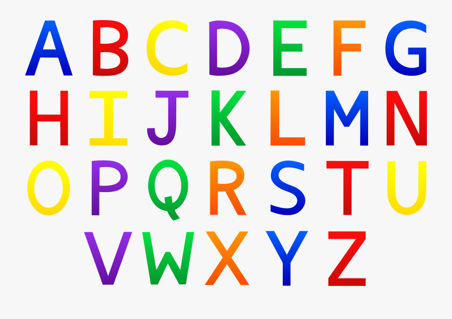 Alphabet Clipart, Transparent Clipart