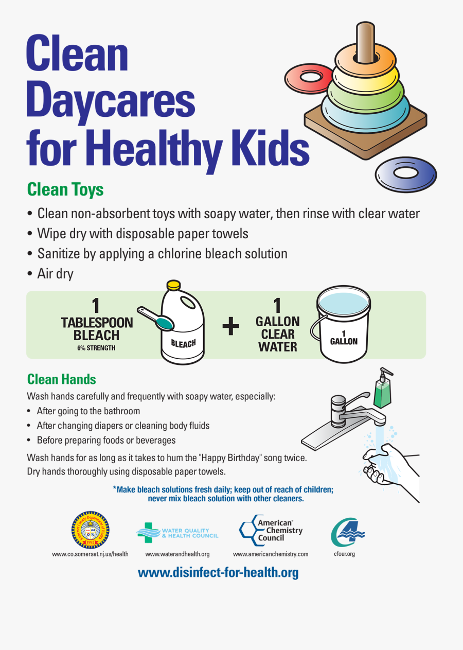 Disinfect Toys Infographic, Transparent Clipart