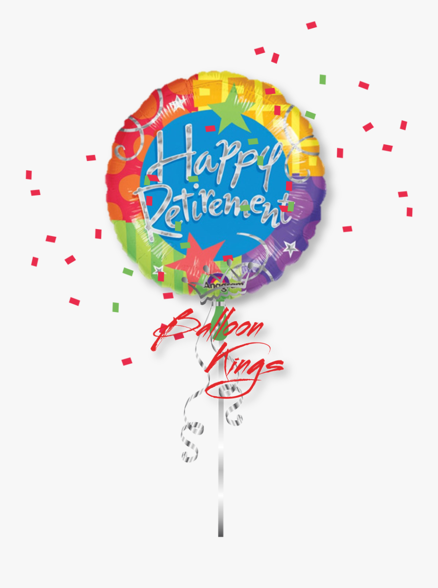 Transparent Happy Retirement Clipart - Happy Retirement Balloon, Transparent Clipart