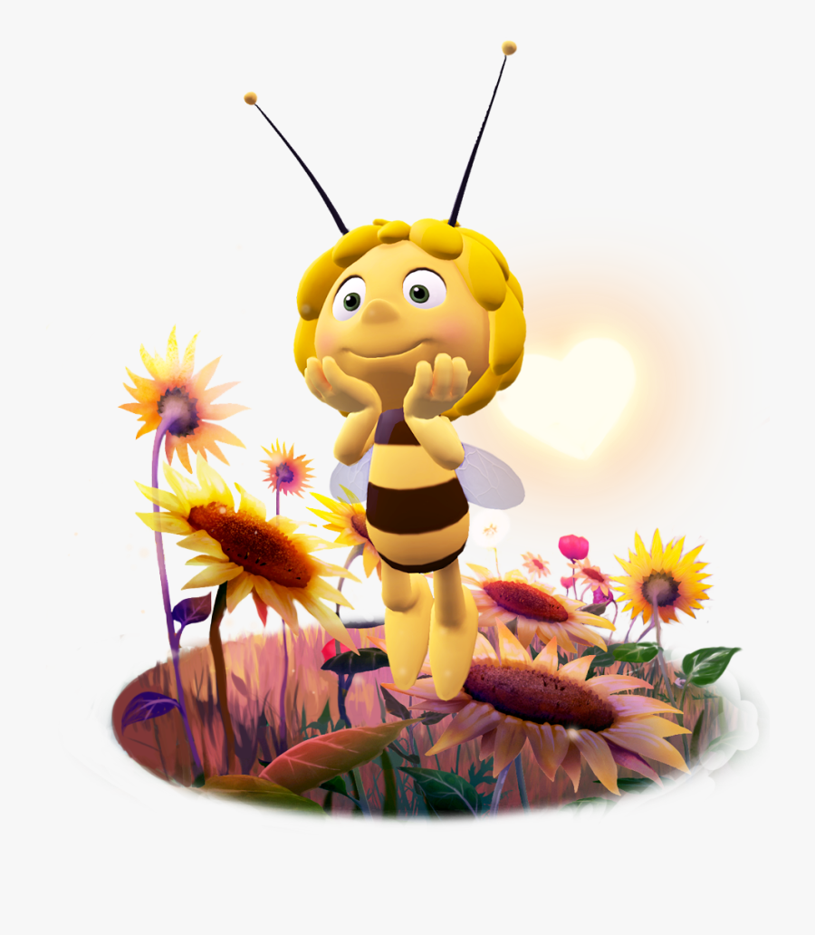 Maya The Bee Love, Transparent Clipart