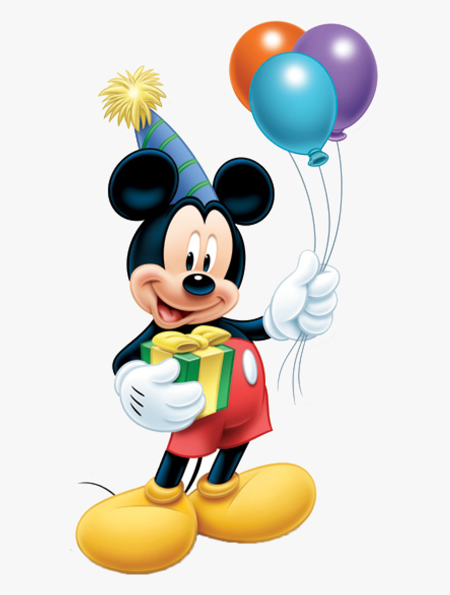 Download Balloon Minnie Birthday - Mickey Mouse And Balloons, Transparent Clipart