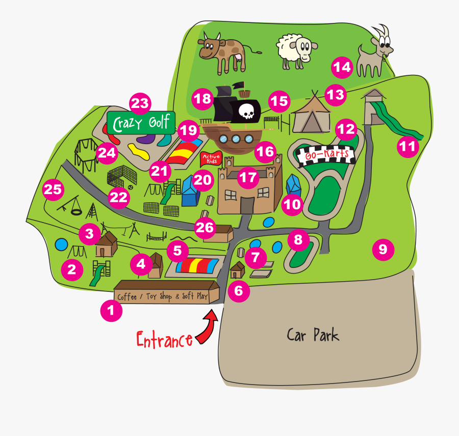 Active Kids Adventure Park, Transparent Clipart