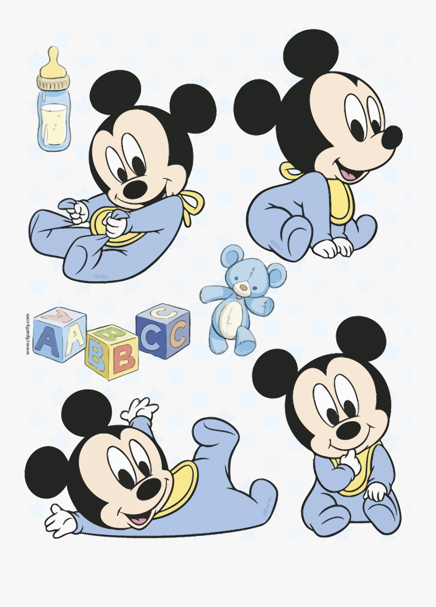 Fantastic Star Mickey Clipart Png - Mickey Baby Disney, Transparent Clipart