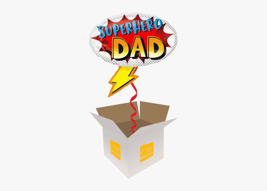 Fathers Day Clipart Superhero, Transparent Clipart