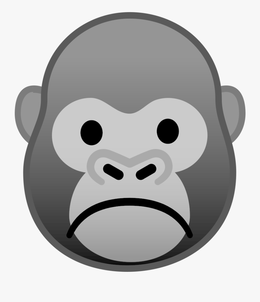 Noto Emoji Oreo 1f98d - Transparent Background Gorilla Emoji Png, Transparent Clipart
