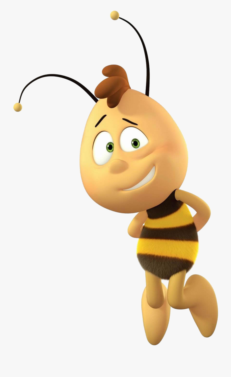 Path Clipart Bee - Maya The Bee Theo, Transparent Clipart