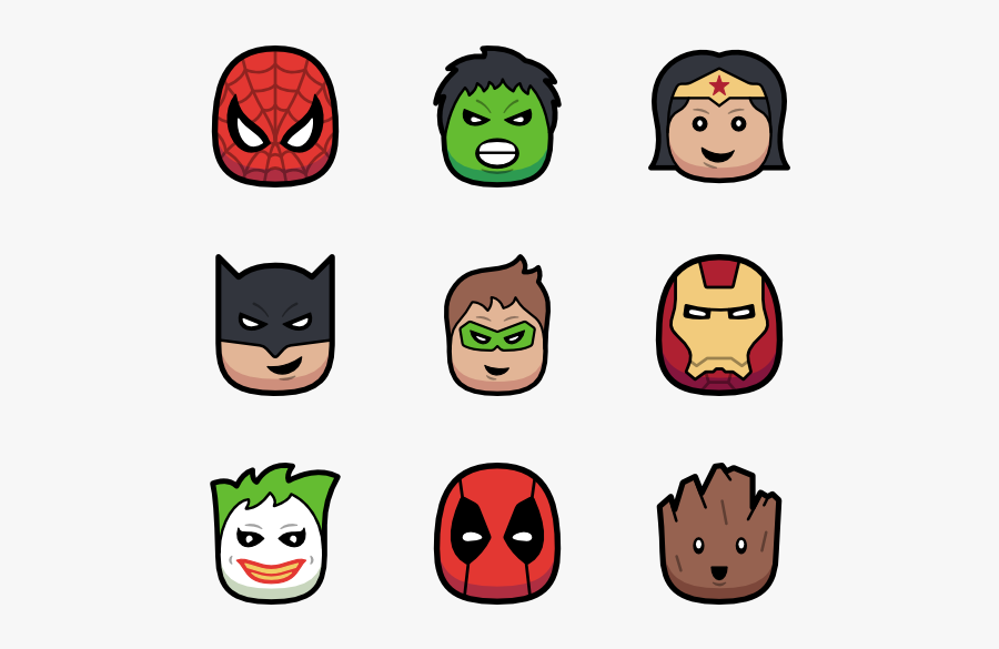 Head Heroes Png, Transparent Clipart