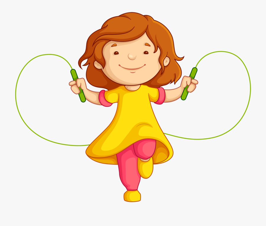 Png Pinterest School - Girl Jumping Rope Clipart, Transparent Clipart