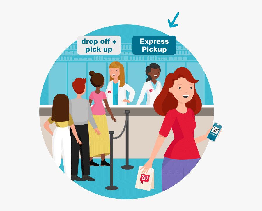 Express Pickup - Walgreens Express Pickup, Transparent Clipart