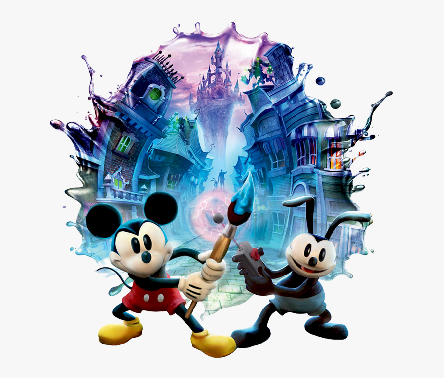 Epic Mickey Clipart - Epic Mickey 2 Wii U, Transparent Clipart