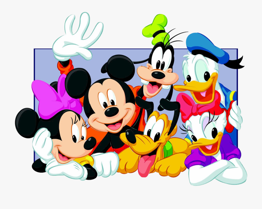 Disgang - Mickey Mouse And Gang, Transparent Clipart