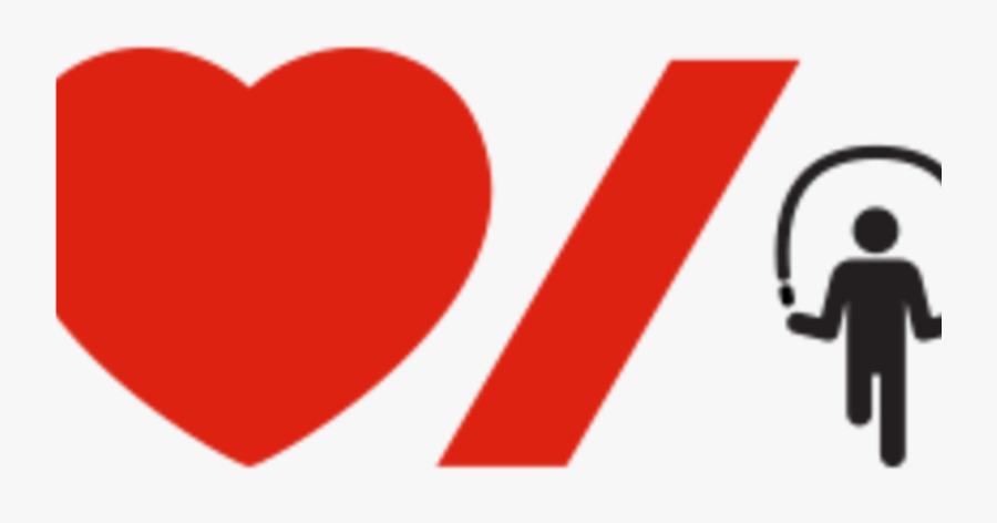 Heart And Stroke Jump Rope For Heart Clipart , Png - Sautons En Coeur, Transparent Clipart