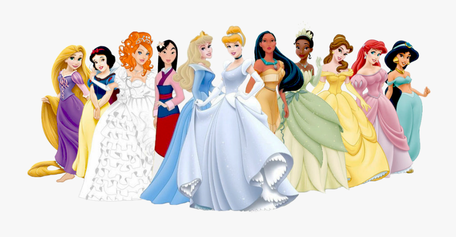 Blue Dress Clipart Disney Princess - Disney Princess No Background, Transparent Clipart