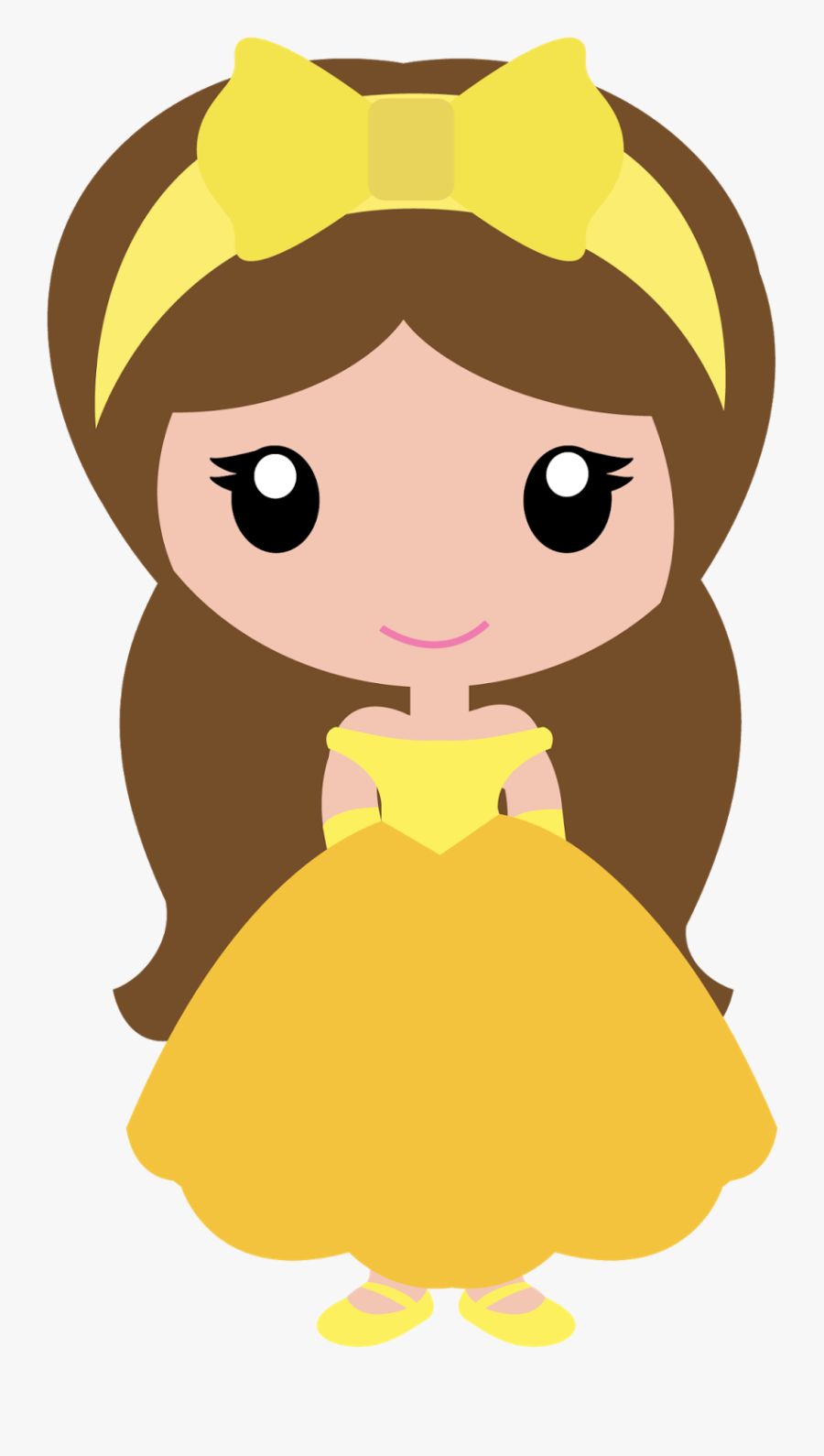 Klouisedigiart Fairytaledolls 5 01 600 Paper - Dibujo Bella Y La Bestia, Transparent Clipart