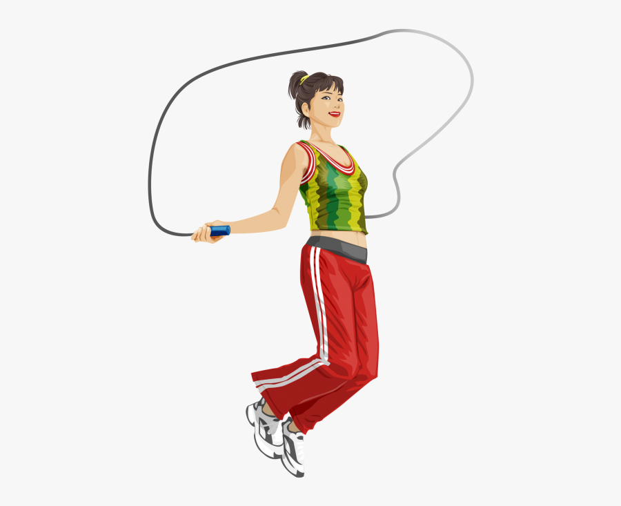 Transparent Jumping Rope Clipart - Presentation About Free Time, Transparent Clipart