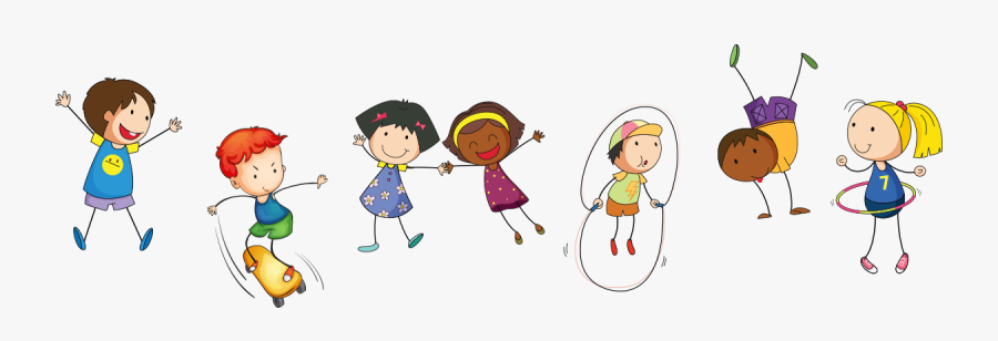 Kids Jumping Png - Animated Jumping Kids, Transparent Clipart