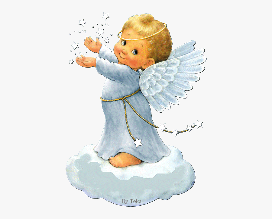 Pin By Jeny Chique On Imagenes Angelitos - Boy Baby Angel, Transparent Clipart