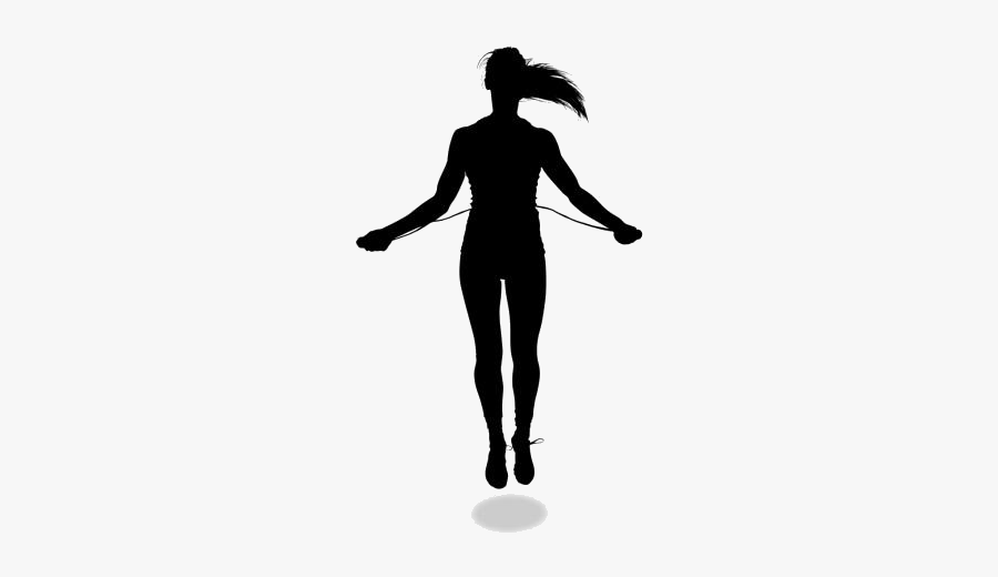 Transparent Jump Roping Logo - Illustration, Transparent Clipart