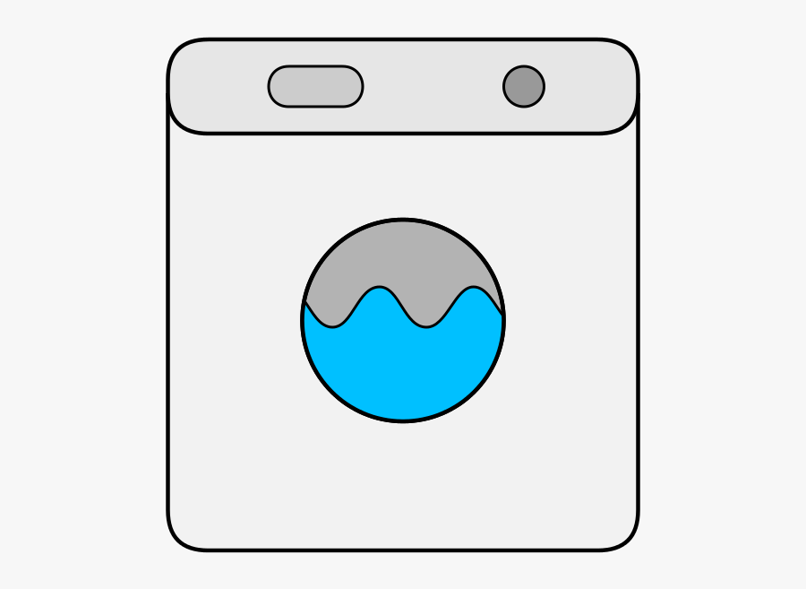 Symbol Washing Machine - Washing Machine, Transparent Clipart