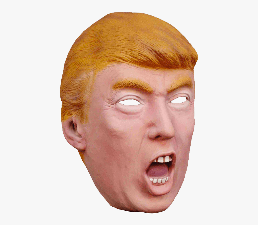 Donald Trump Fantasy Mask - Latex Donald Trump Mask, Transparent Clipart