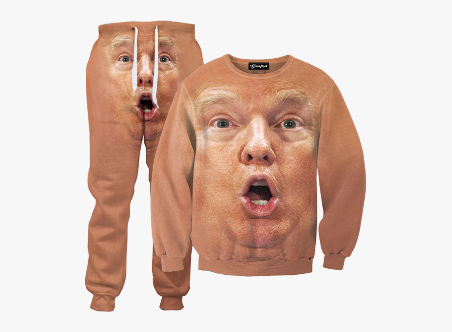 Clip Art Shocked Face - Transparent Background Trump Face, Transparent Clipart