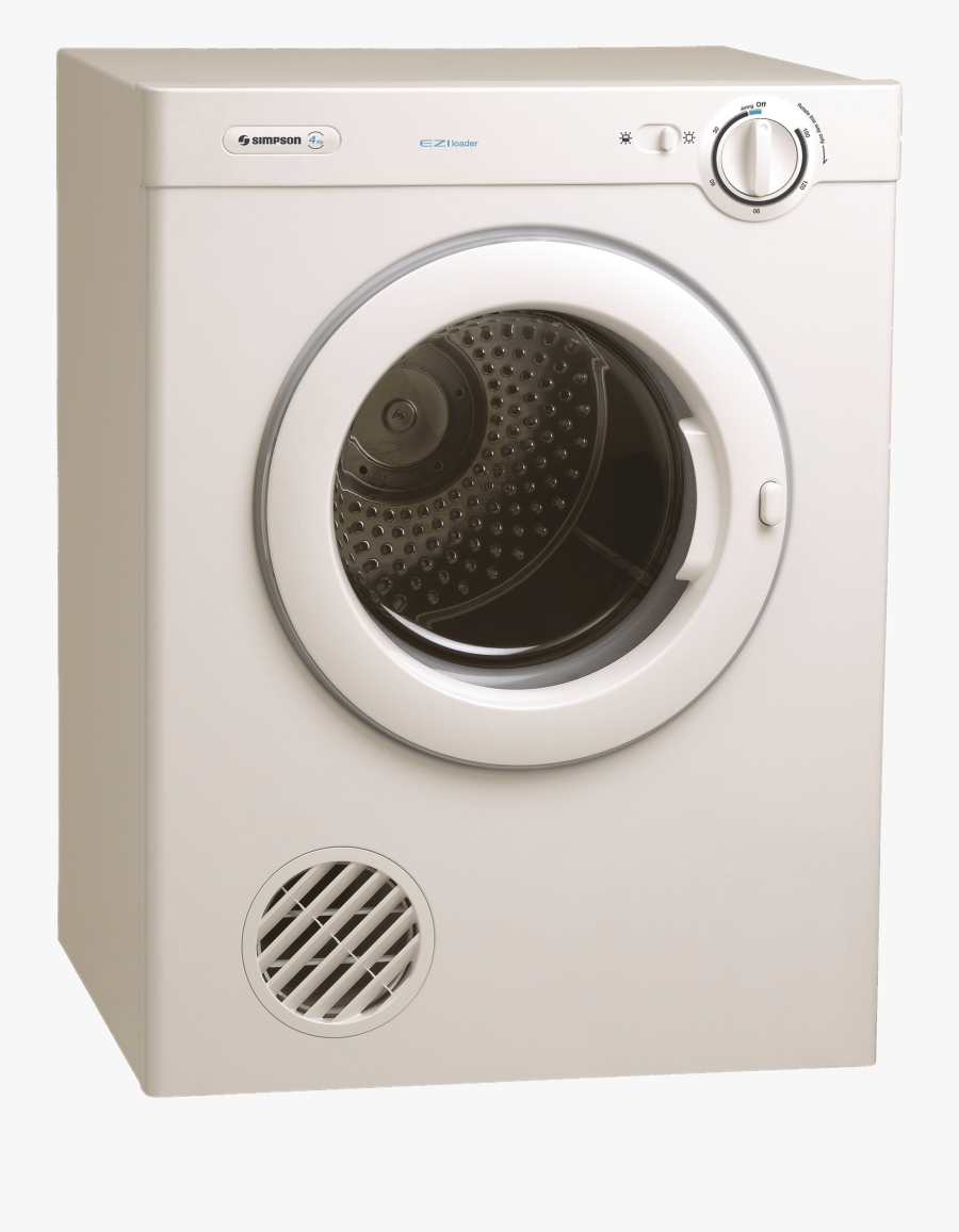 Simpson Washing Machine - Simpson 6kg Eziloader Dryer, Transparent Clipart