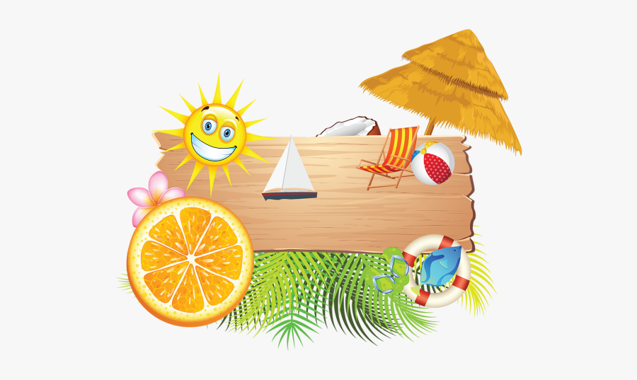 Beach Transparent Summer Clip Art, Transparent Clipart