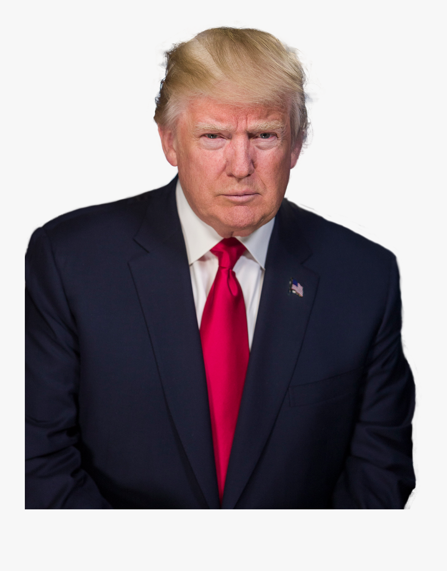 Donald Trump, For When Wrong Turn Taken Course Correction - Donald Trump Official White House Portrait, Transparent Clipart
