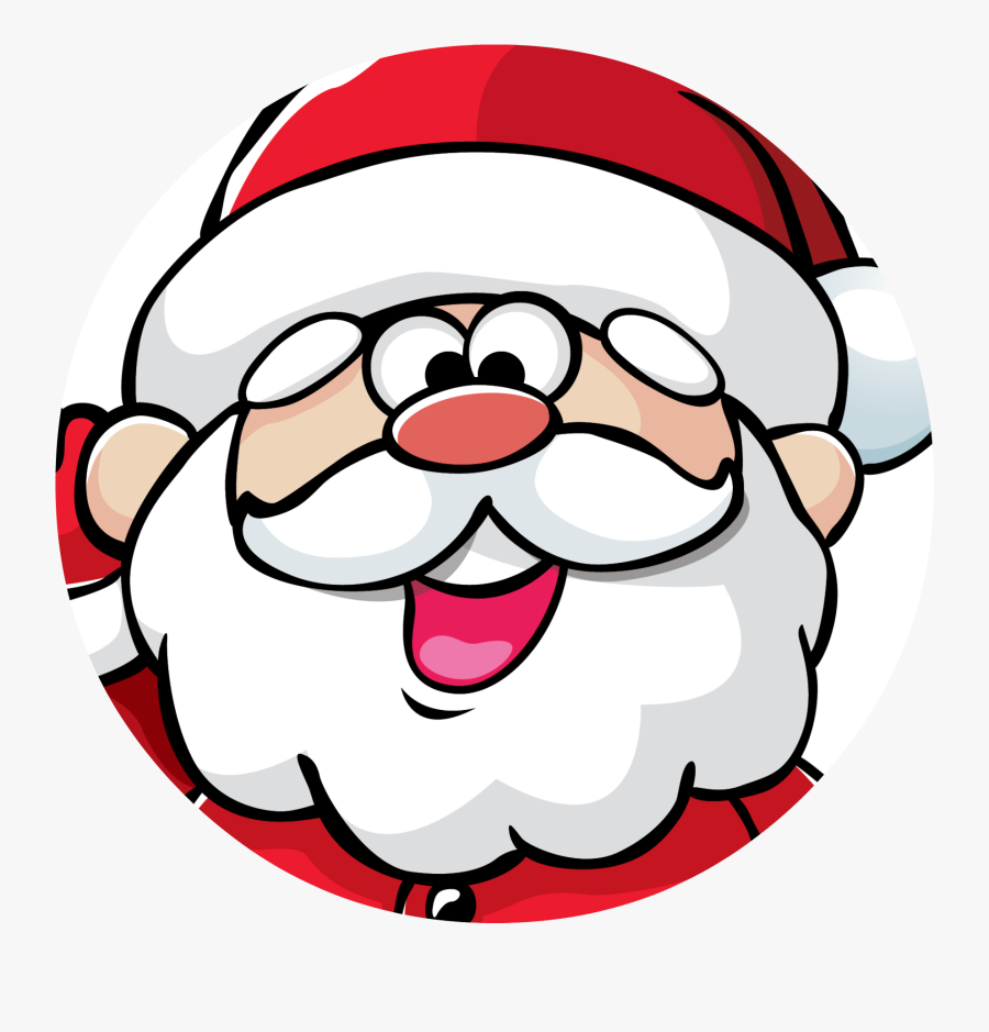 Clip Art Images Of Santa Claus Face , Free Transparent