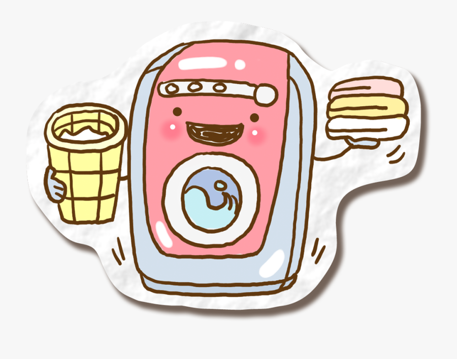 Machine Cute Washing Cartoon Free Hd Image Clipart - Washing Machine Cartoon Png, Transparent Clipart