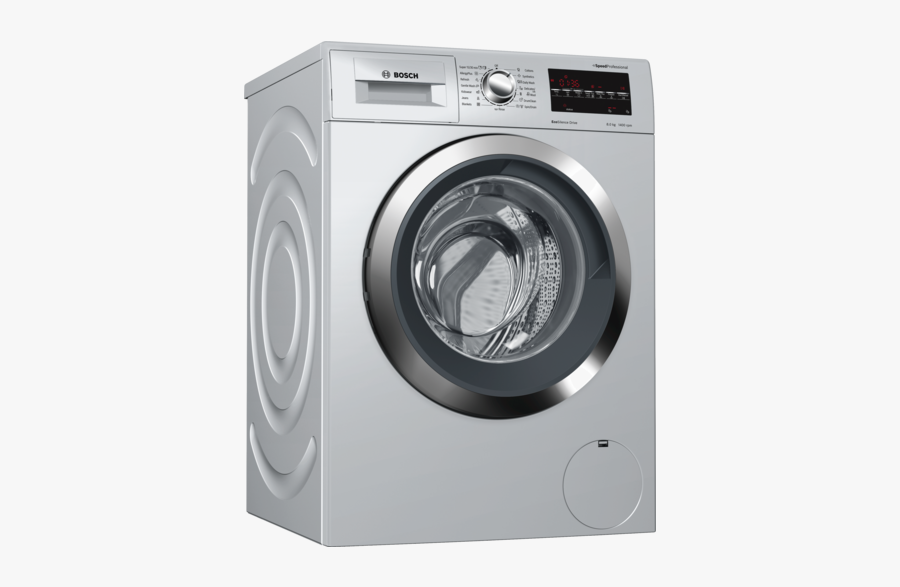 Bosch Wat2846sin Washing Machine, Transparent Clipart
