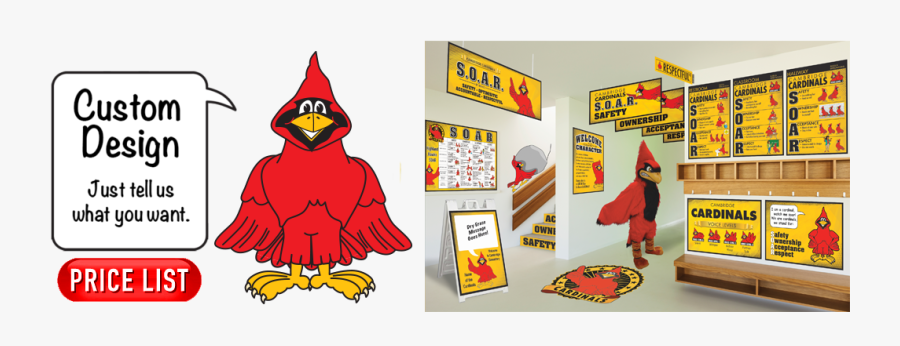 Cougar Mascots Elementary School, Transparent Clipart
