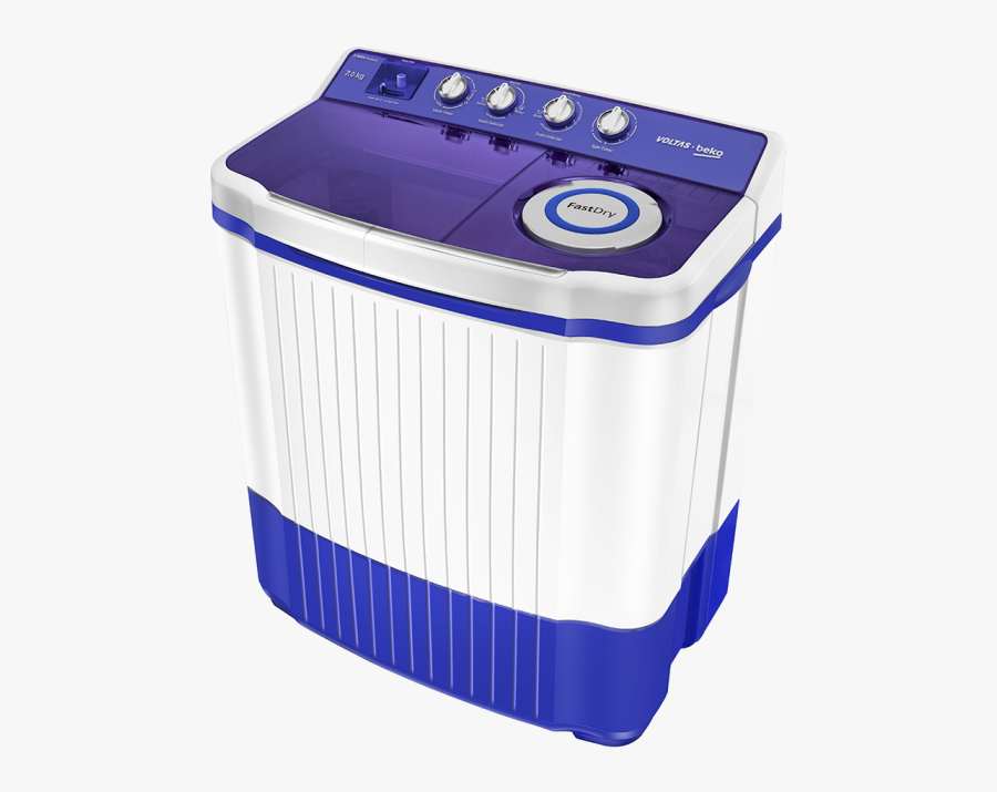 Washing Machine,major Appliance,home Appliance,cooler - Voltas Washing Machine 8kg, Transparent Clipart