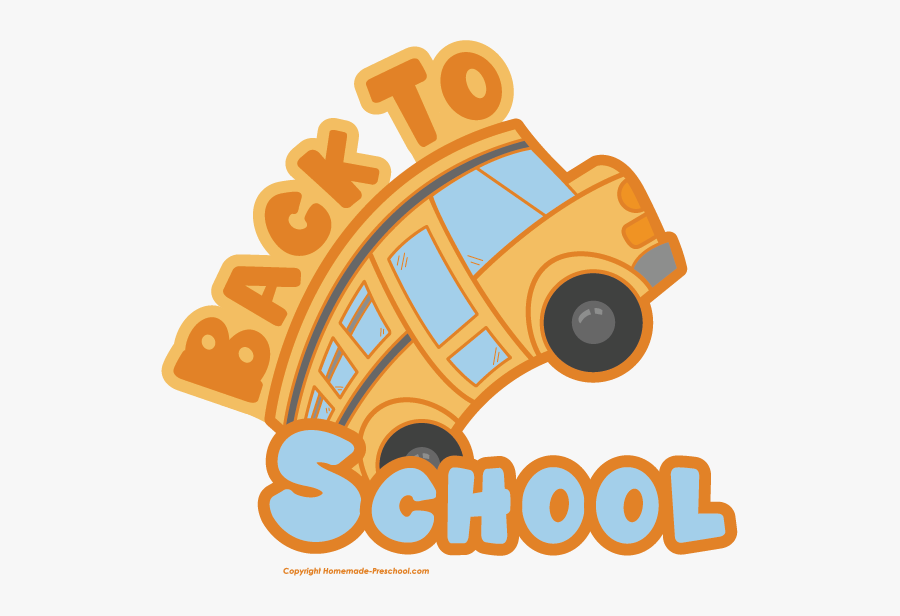 Free Back To School Clipart - Clip Art Back To School Png, Transparent Clipart