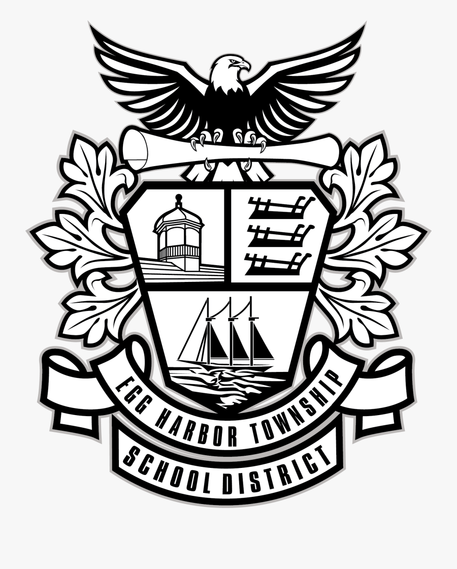 Egg Harbor Township School Logo, Transparent Clipart