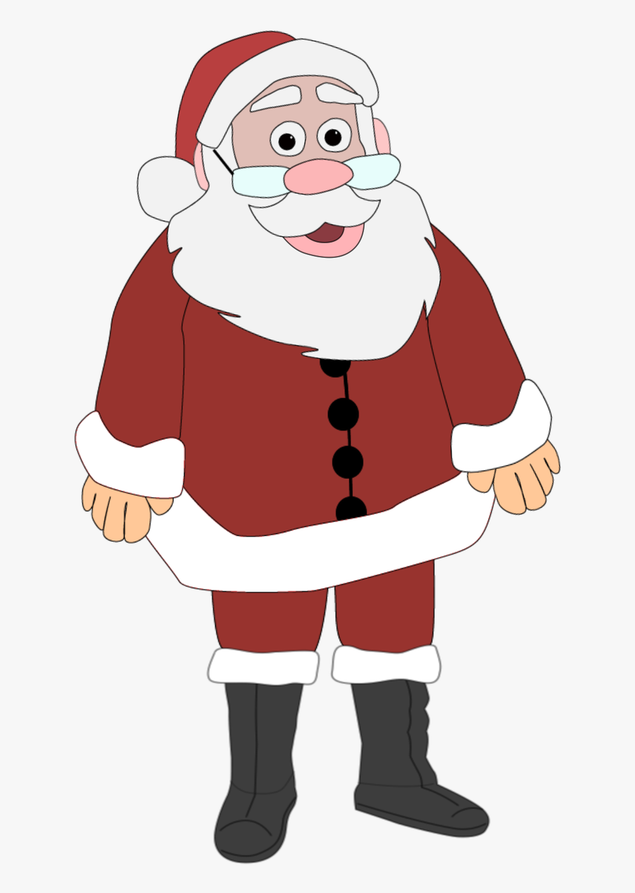 Clip Art Download Santa Claus Santaselves Twitter Giver - Cartoon, Transparent Clipart