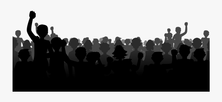 Transparent Crowd Of People Clipart - Crowd Of People Png, Transparent Clipart