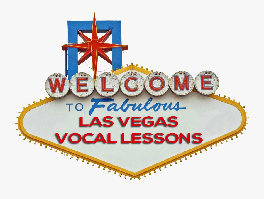 Singer Clipart Voice Lesson , Png Download - Las Vegas Sign Small, Transparent Clipart