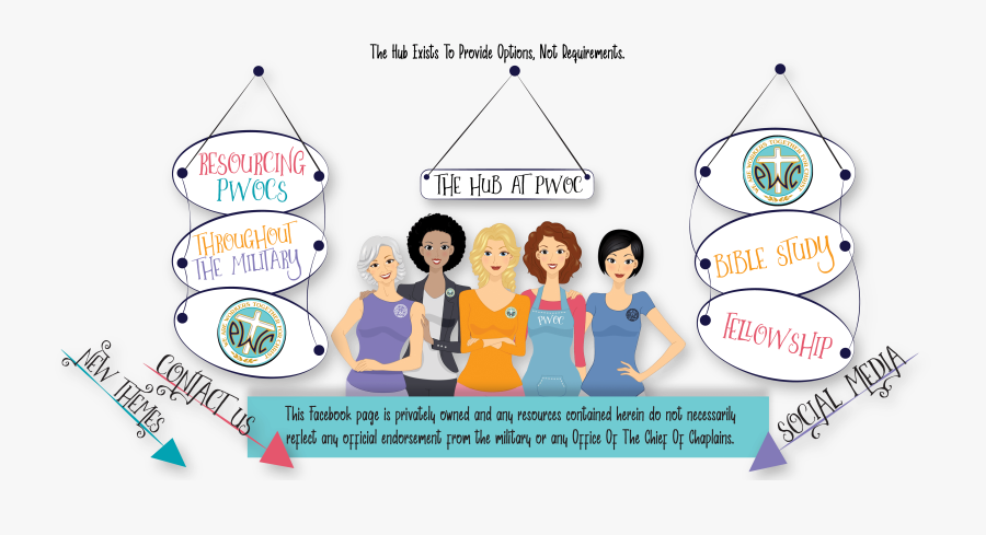 Graphic Ladies Bible Study Clipart - Clip Art, Transparent Clipart